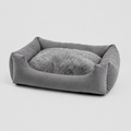 Hundebett Fluffy Nelo Grau