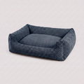 Hundebett Soft Stripe Dunkelblau