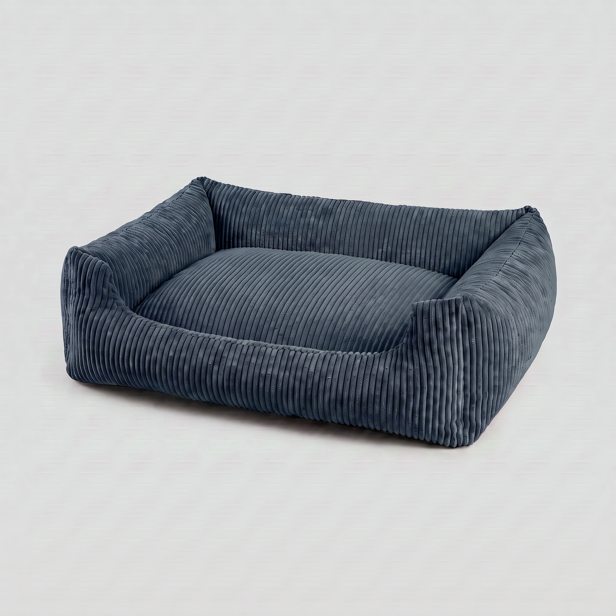 Hundebett Soft Stripe Dunkelblau